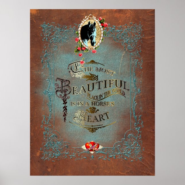 Póster En el corazón de un caballo ~ Poster (Frente)