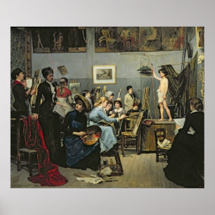 Póster En el estudio