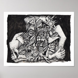 Póster En el Grip, por Brian Benson,