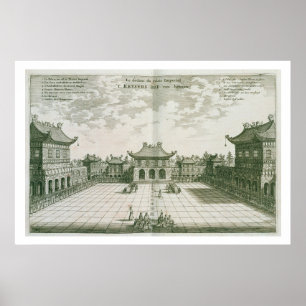 Póster En el interior del Palacio Imperial, de un relato 