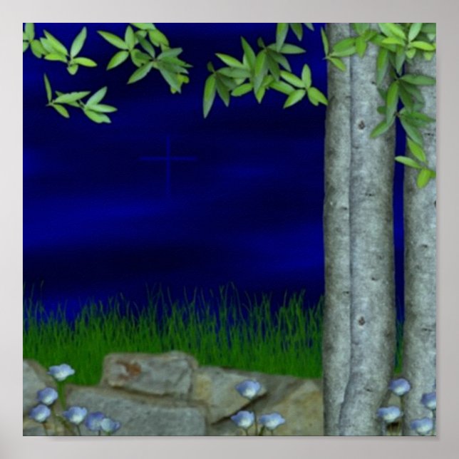 PÓSTER EN EL JARDÍN (Frente)