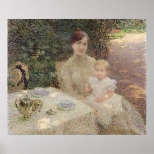 Póster En el jardín, 1904