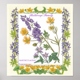 Póster En el jardín ~ Poster de la familia Buttercup