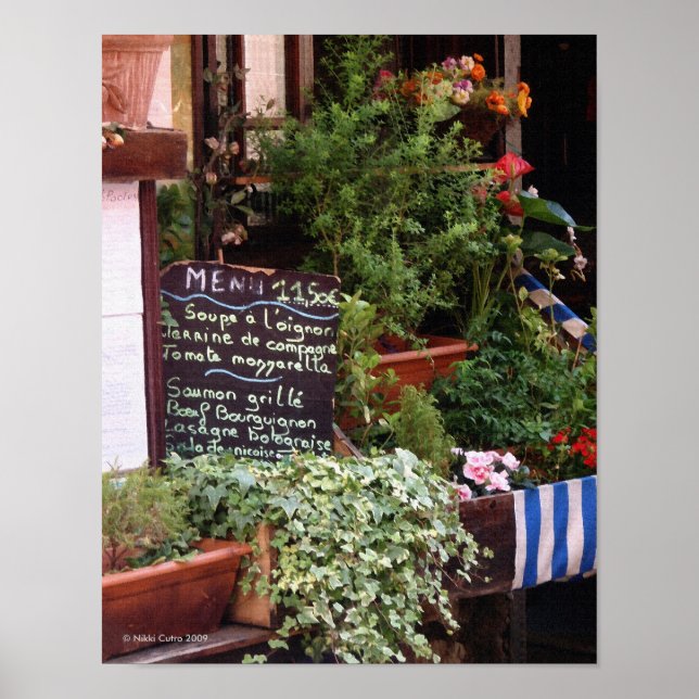 Póster En el menú Imprimir (Frente)