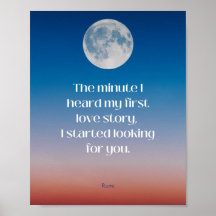 En el momento que oí a mi primer Poster de la hist