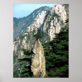 Póster En el pico - Huangshan
