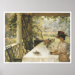 Póster En El Porche, 1908