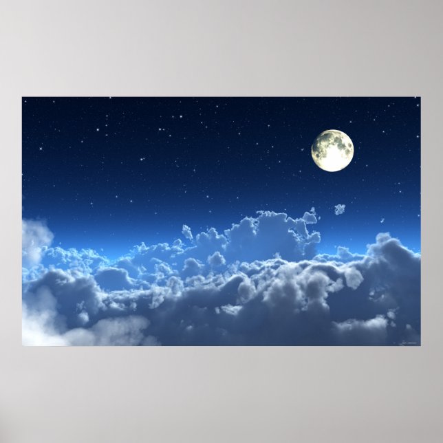 Póster En El Poster De La Luna Pálida (Frente)