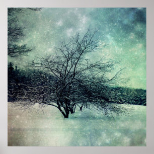 Póster En el poster de la oscuridad