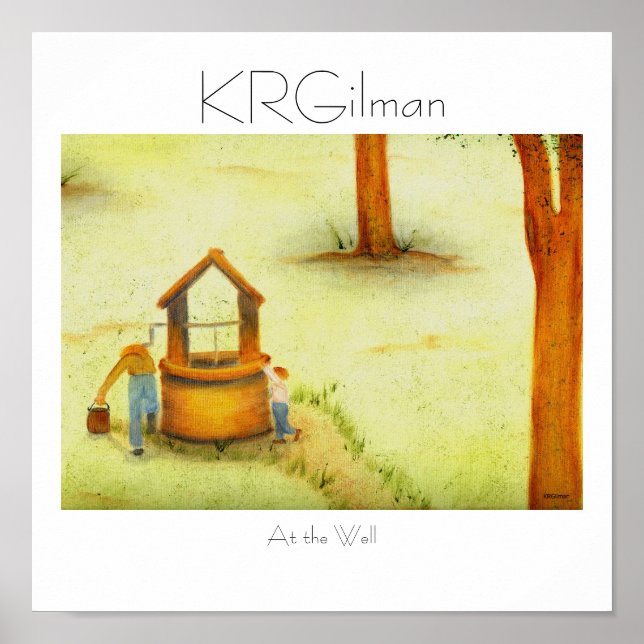 Póster En el pozo (Frente)