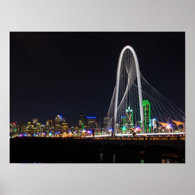 Póster En el puente Margaret Hunt Hill (Frente)