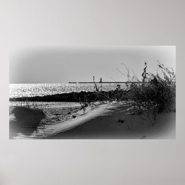 Póster En el punto negro (Frente)