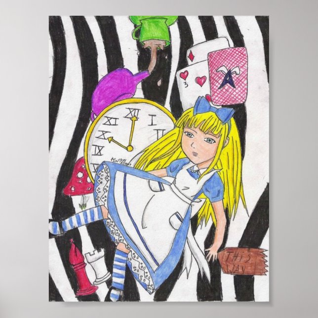 Póster en el rabbithol (Frente)