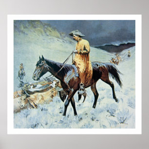 Póster En el rastro (aceite en lona)