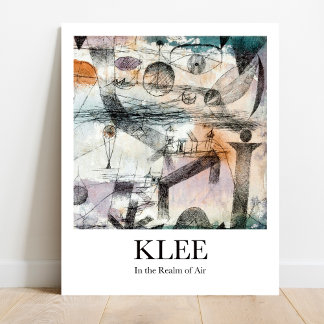 Póster En el reino de Air 2 de Paul Klee
