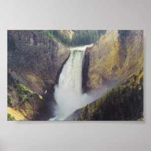 Póster En el río Yellowstone