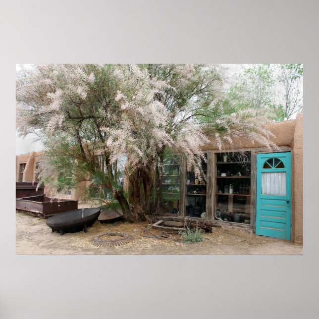 Póster En el sendero turquesa (Frente)