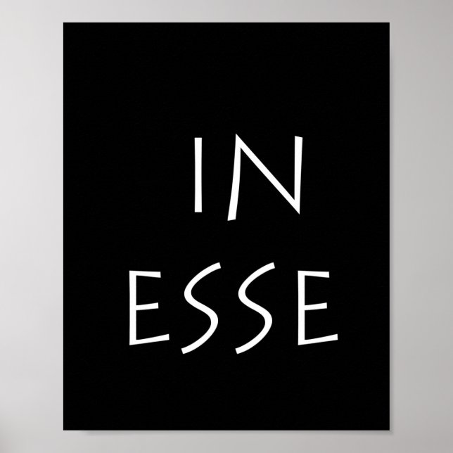 Póster En esse (Frente)