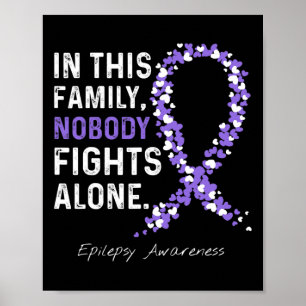 Póster En esta familia nadie lucha contra la epilepsia Aw