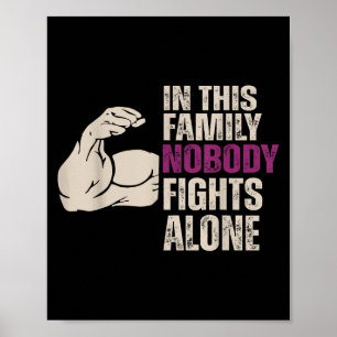 Póster En esta familia nadie lucha solo contra la motivac