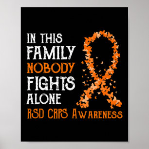 Póster En esta familia nadie lucha solo contra RSD CRPS
