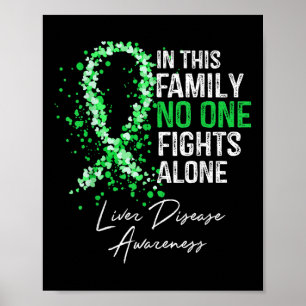 Póster En Esta Familia Solo Lucha Contra La Enfermedad He