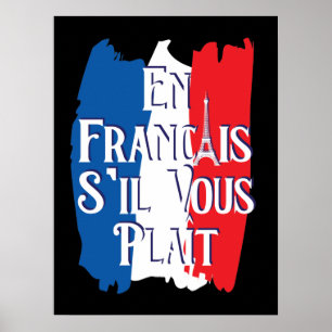 Póster En Francais S'il Vous Plait - Francés