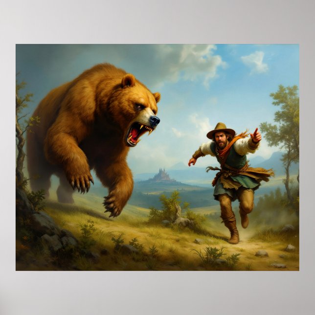 Póster En fuga (Frente)