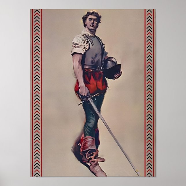 Póster En guardia (Frente)