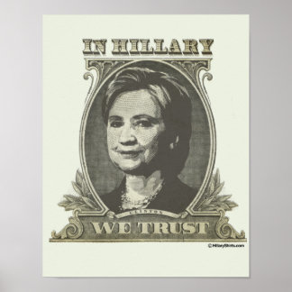 PÓSTER EN HILLARRY CONFIAMOS