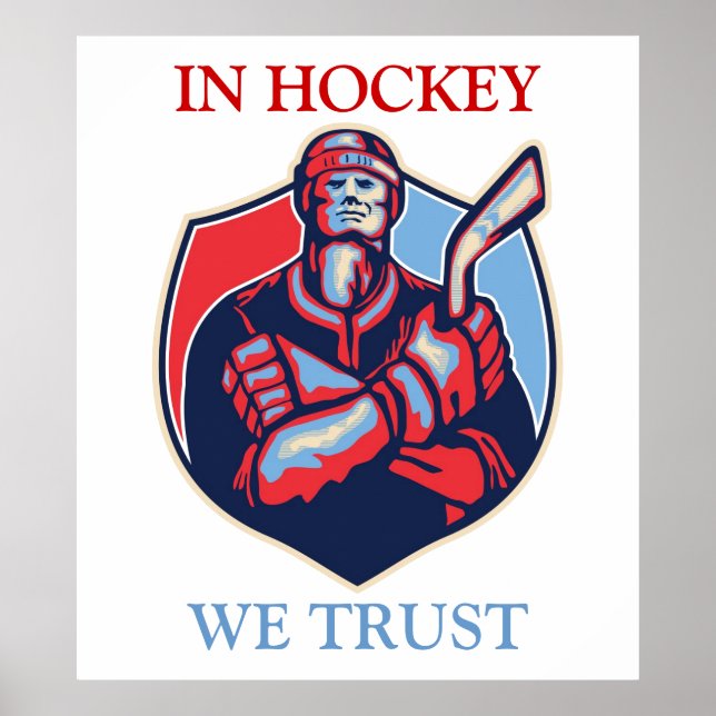 PÓSTER EN HOCKEY CONFIAMOS (Frente)