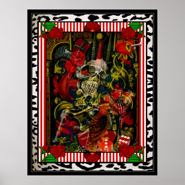 Póster En honor de la abuela muerta (Frente)