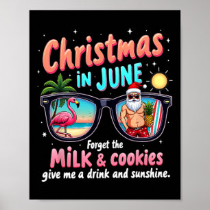 Póster En Junio, Los navidades Olvidan La Leche Y Las Coo