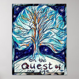 Póster En la búsqueda de mi vida - Árbol