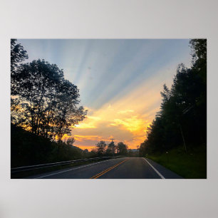 PÓSTER EN LA CARRETERA