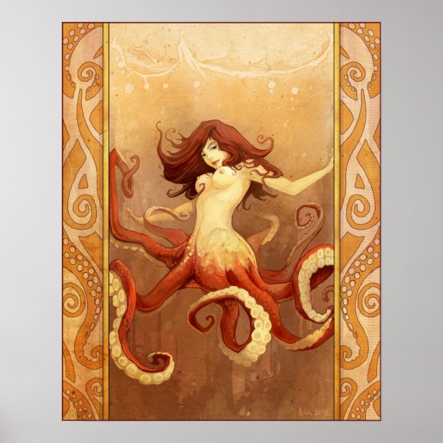 Póster En la ciudad bajo el mar... (Frente)