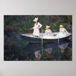 Póster En la corteza - Claude Monet - 1887