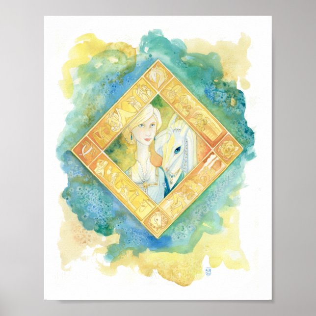 Póster En la cubierta del Tribunal de Dragones (Frente)