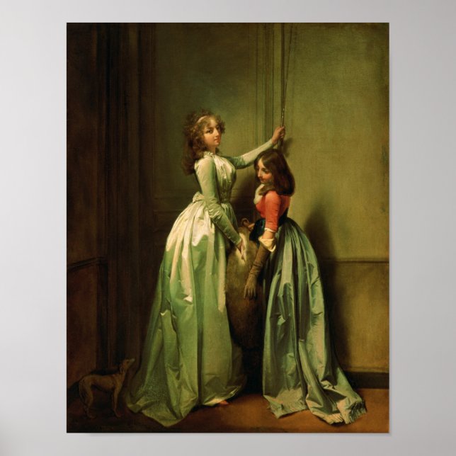 Póster En la entrada, 1796-98 (Frente)