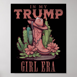 Póster En la era de mi Chica Trump en Estados Unidos