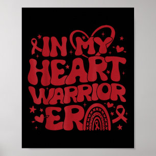 Póster En la era de mi Guerrero del Corazón Concienciació