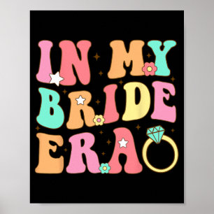Póster En la era de mi novia Groovy Boda de Bachelet