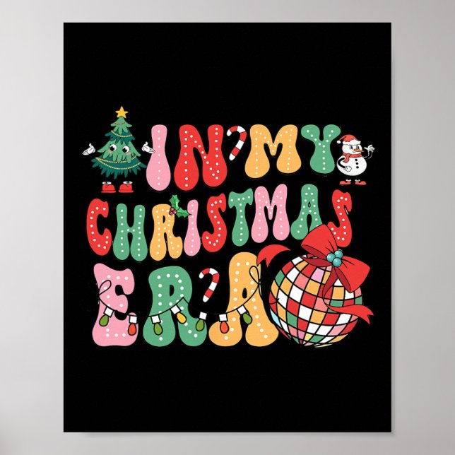 Póster En la era de mis Navidades, vacaciones de Navidade (Frente)