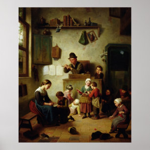 Póster En la escuela