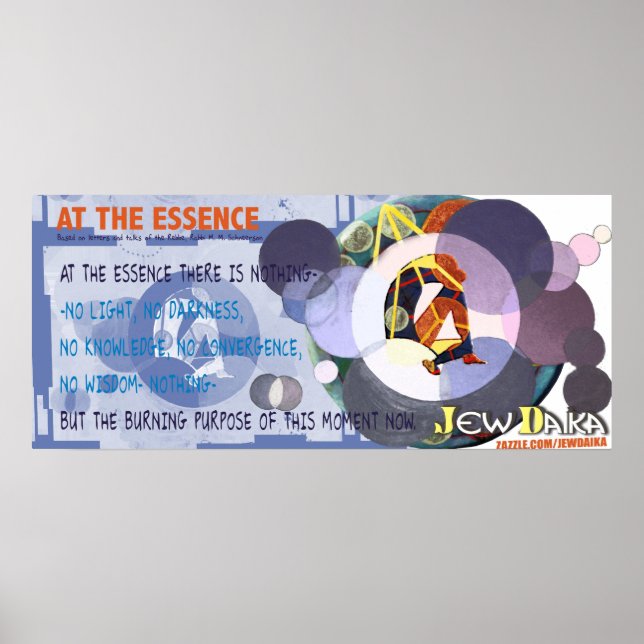 Póster En la esencia (Frente)