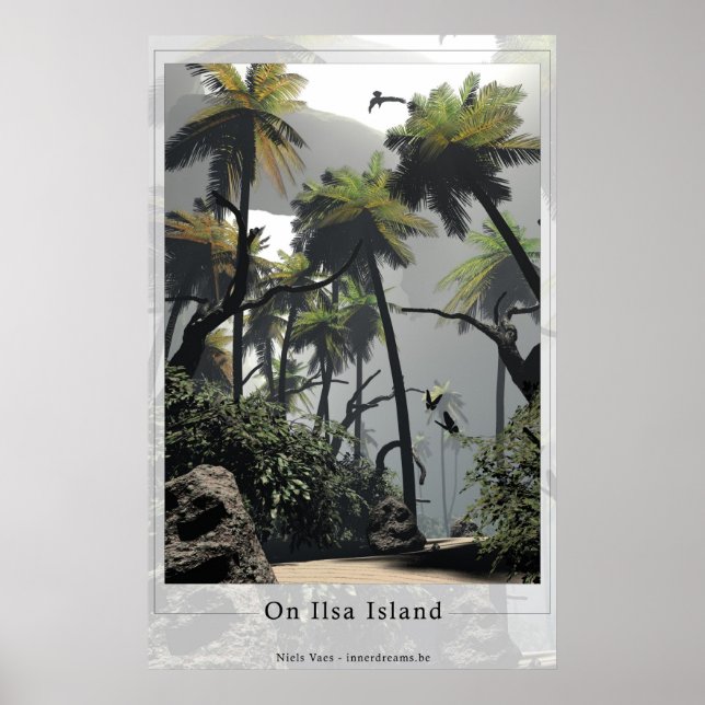 Póster En la isla de Ilsa (Frente)