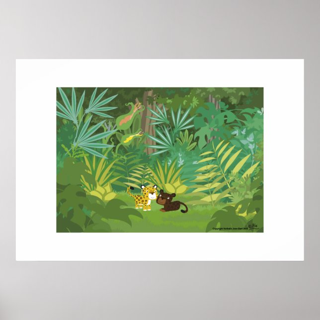 Póster En la jungla (Frente)