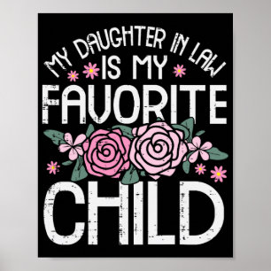 Póster En la ley mi Día de la Madre infantil favorito mam