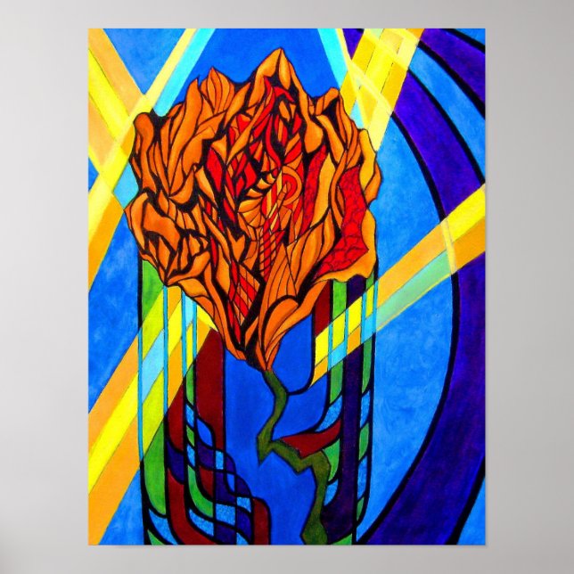 Póster En la luz (Frente)