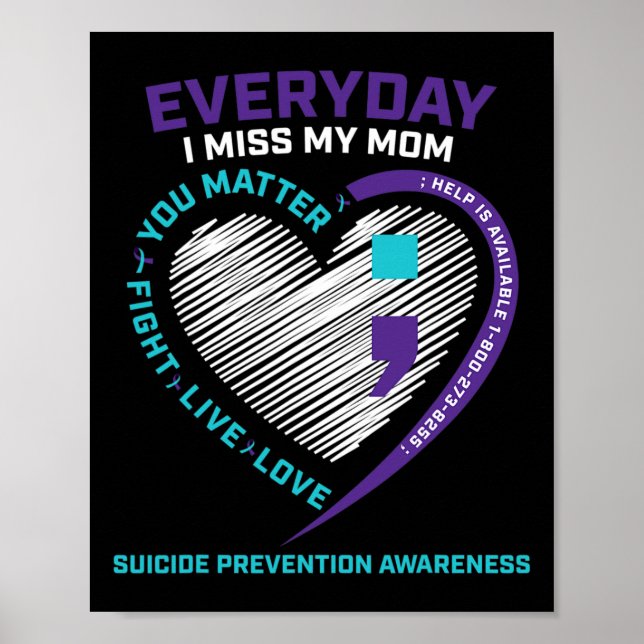 Póster En la memoria amorosa, la prevención del suicidio  (Frente)